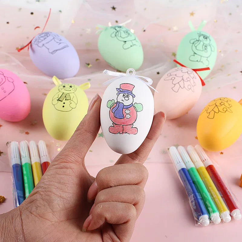 Easter Eggs Diy Hand-painted Christmas