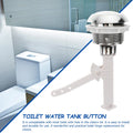 Push Button Toilet Flush Kits Rods Round Valve Seat Water Tank Home