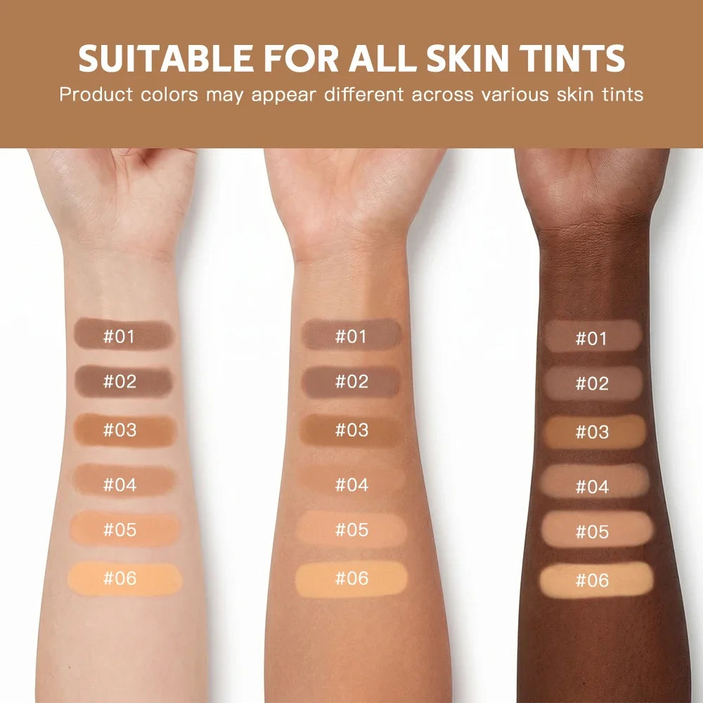 Matte Compact Setting Powder – Waterproof Oil Control Makeup