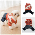 Cute Winter Dog Clothes | Denim & Sweater Outfit XS–XL