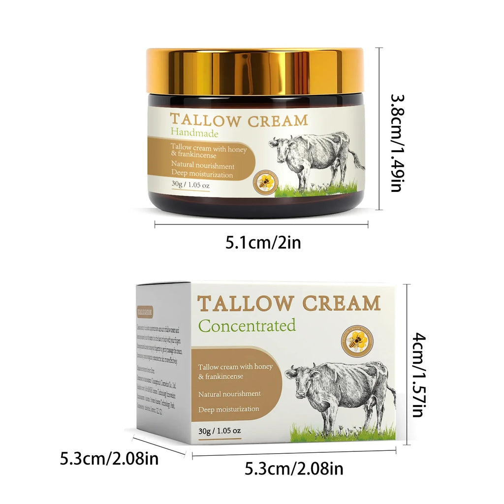 Organic Tallow Balm – Natural Face Moisturizer | YURHERSU 50ml