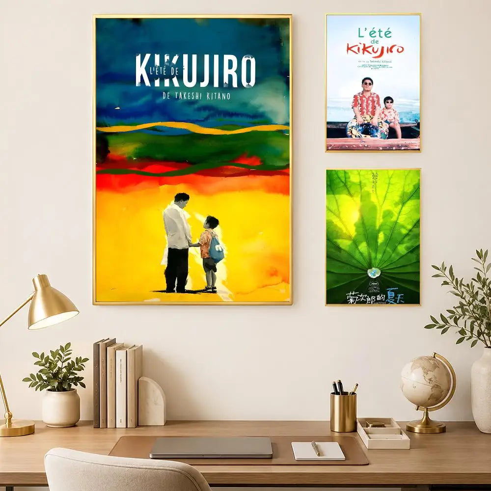 Kikujiro's Summer Movie Poster – Self-Stick HD Wall Art
