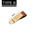 Retro Brass Metal Pen Clip & Bookmark for Traveler's Notebook