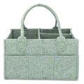 Diaper Caddy Felt Nursery Organizer | Home & Car Storage Bin
