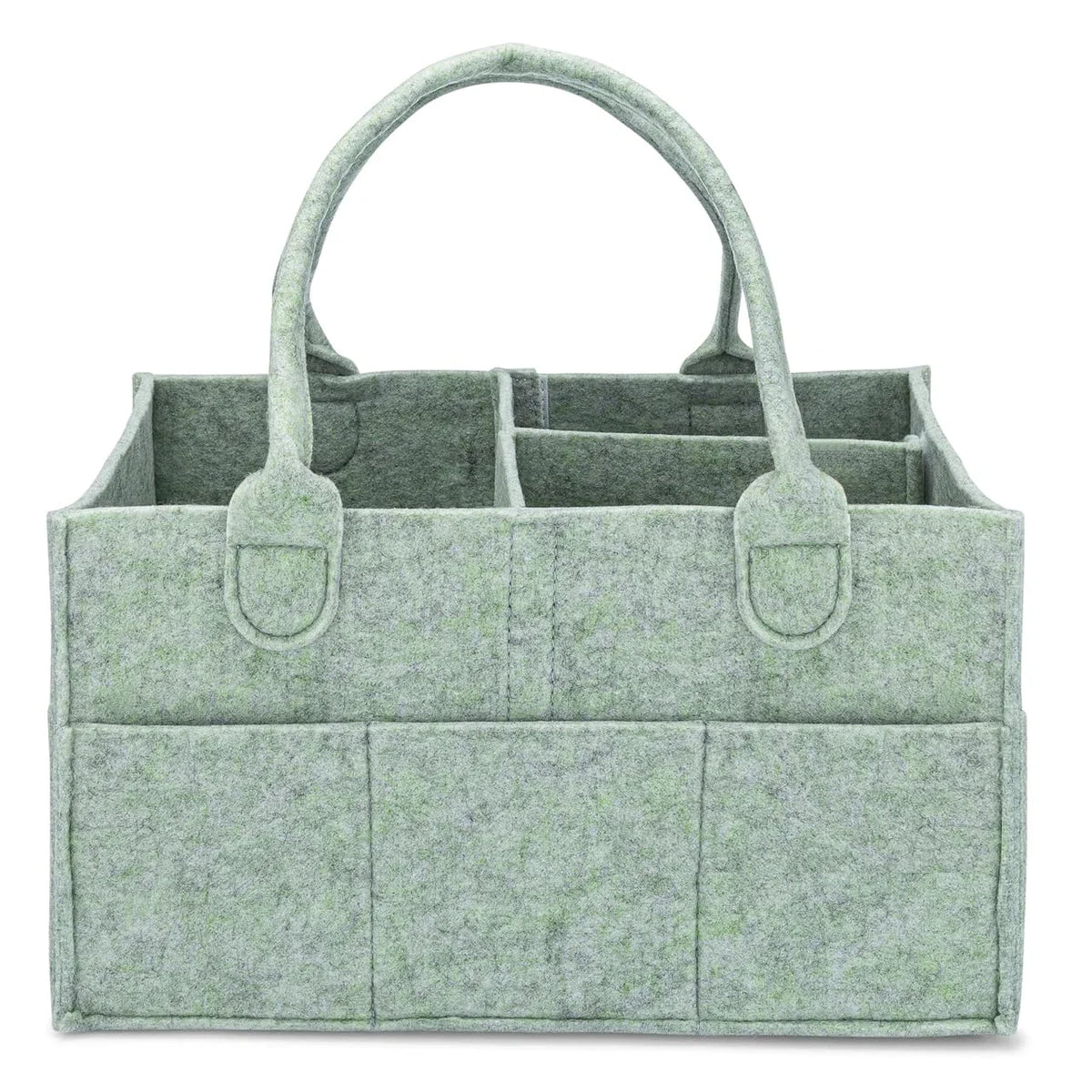 Diaper Caddy Felt Nursery Organizer | Home & Car Storage Bin