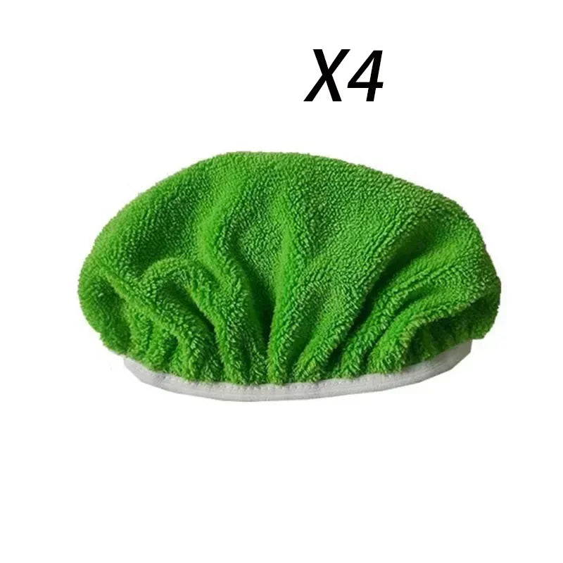 Reusable Microfiber Flat Mop Replacement Pads | 4-Pack