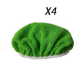 Reusable Microfiber Flat Mop Replacement Pads | 4-Pack