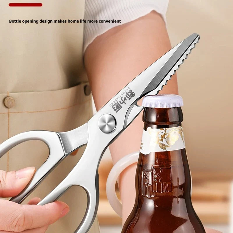 All-Steel Kitchen Scissors – Multi-Purpose Bone & Veggie Shears