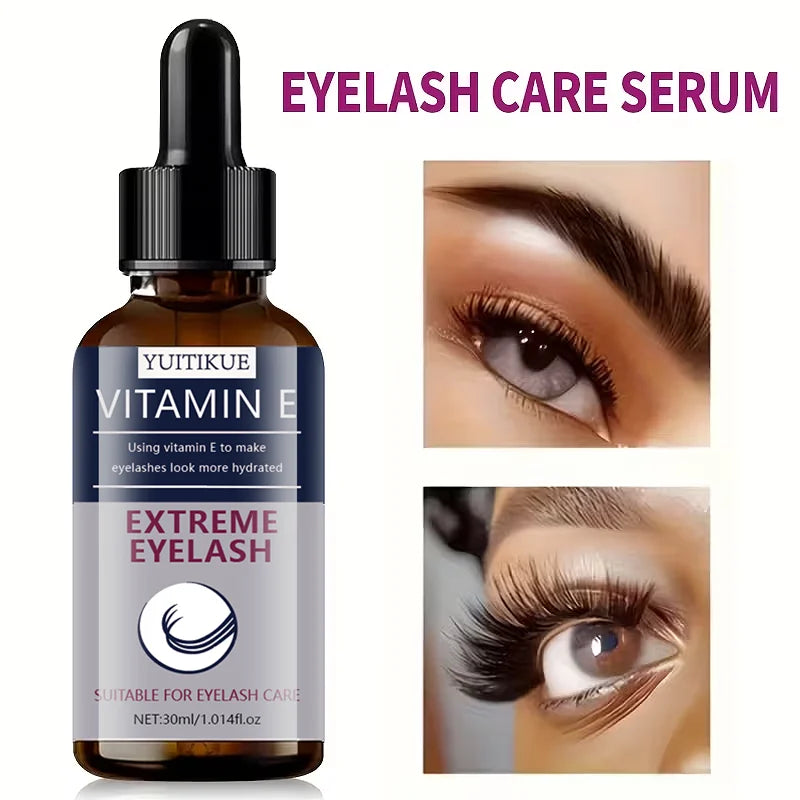 Vitamin E Eyelash Serum – Curl, Lengthen & Hydrate Lashes
