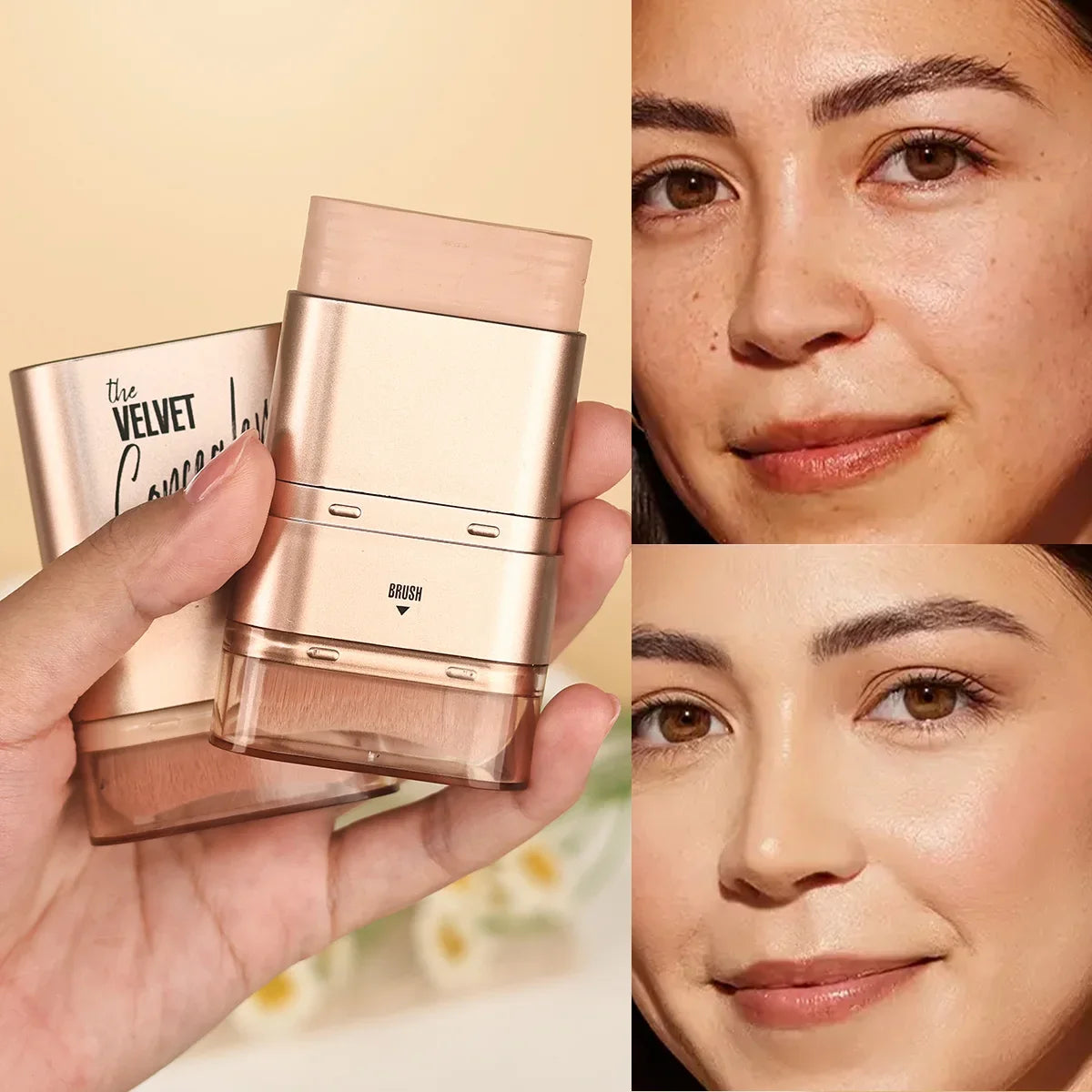 Hello Kiss Contour & Concealer Stick – Long-Wear, All Skin