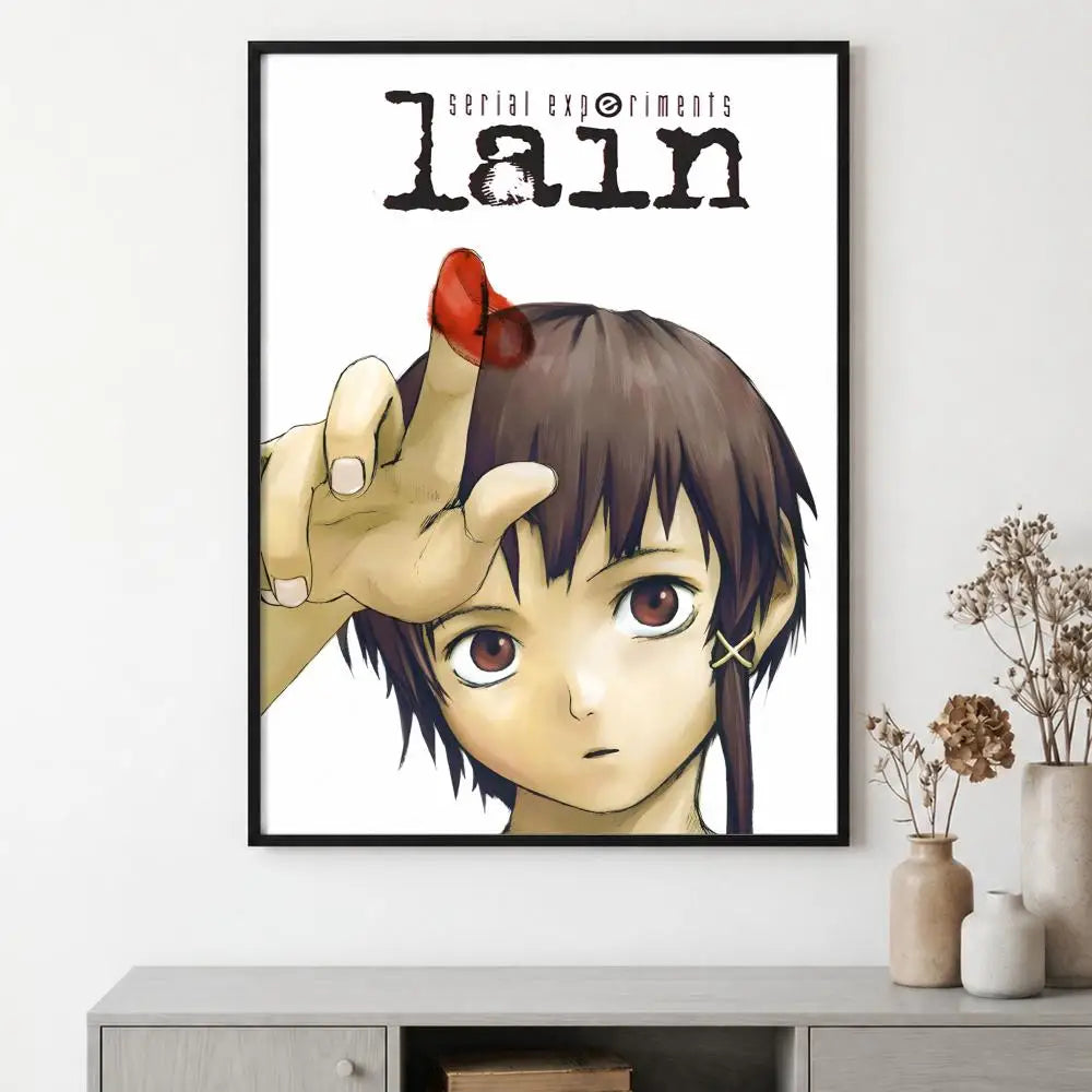 Serial Experiments Lain Anime Poster – HD Wall Art Decor