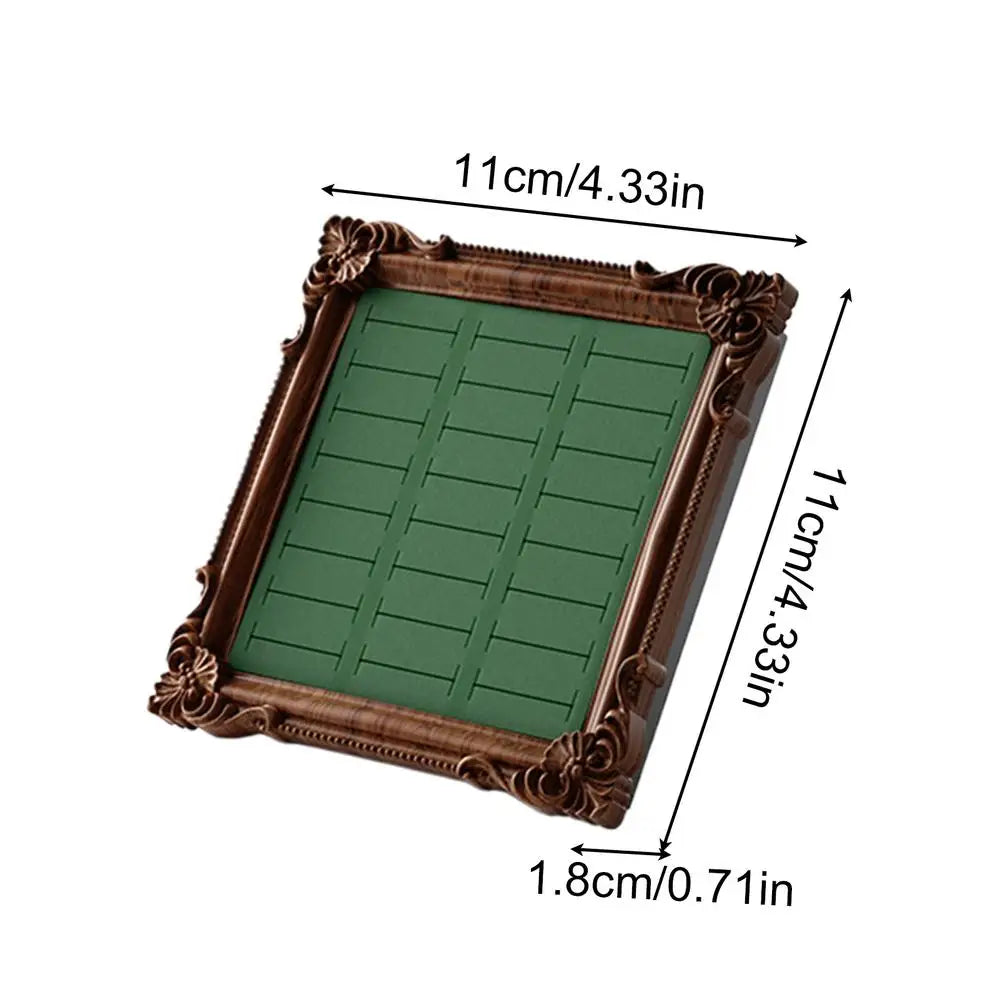 Vintage European Ring Holder & Jewelry Organizer Tray