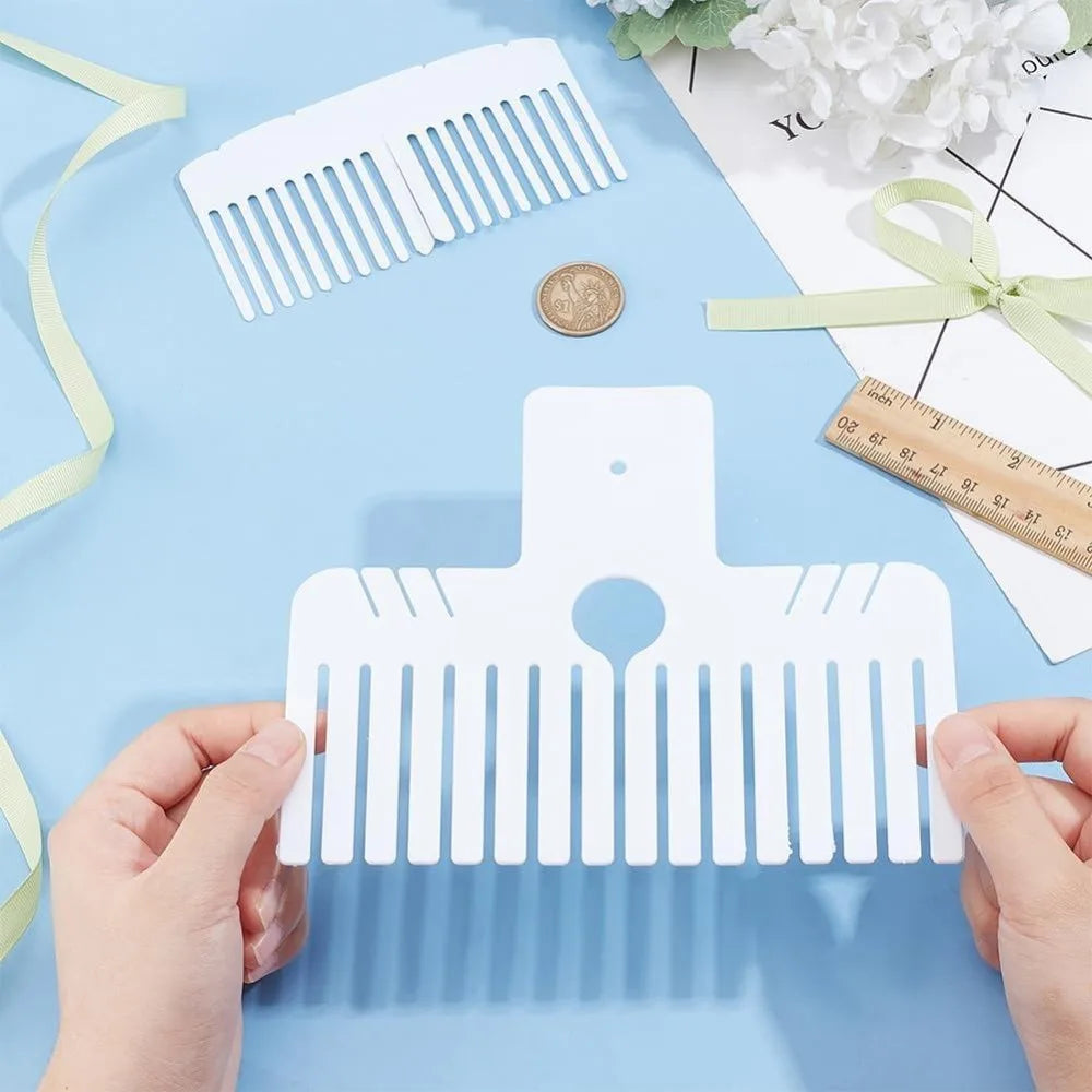 2-Piece Plastic Bow Maker Kit – DIY Hair Bows & Ribbon Tool
