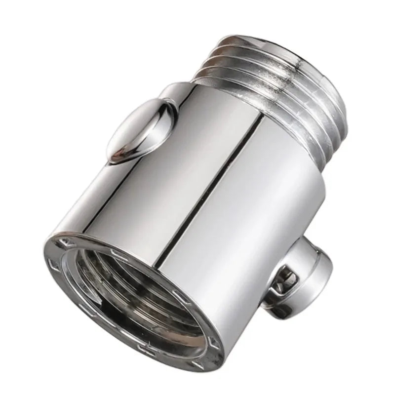 One-Button Shower Head Shut-Off Valve | Water Flow Stop Switch
