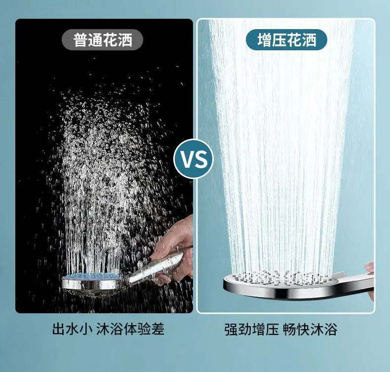 12CM Handheld Shower Head | 3-Function Rainfall & Water Saving