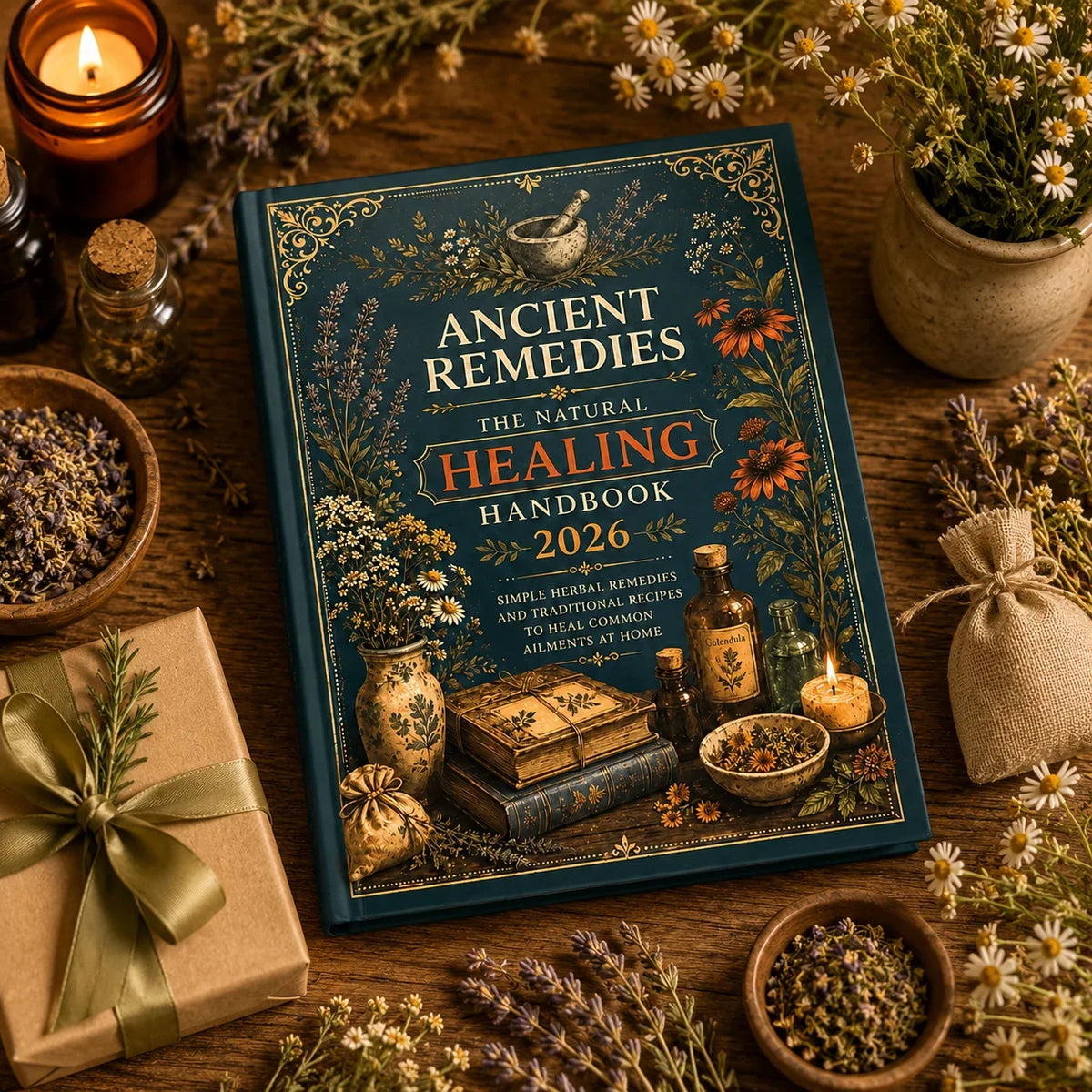 Ancient Remedies Healing Handbook 2026 Herbal Medicine Guide Natural