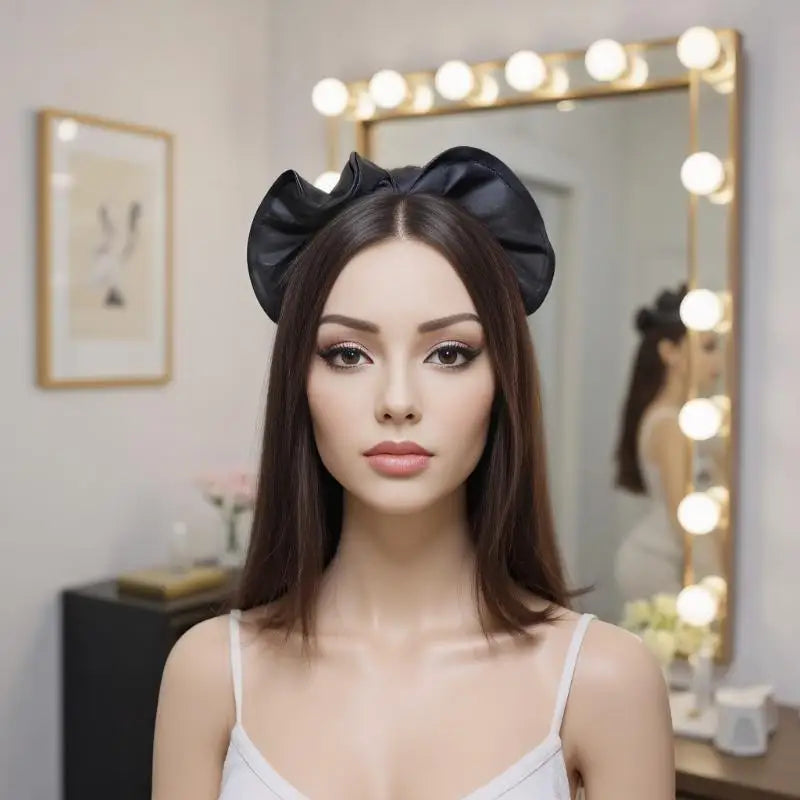 Clip-In Messy Bun Hairpiece – Synthetic Low Bun Extension