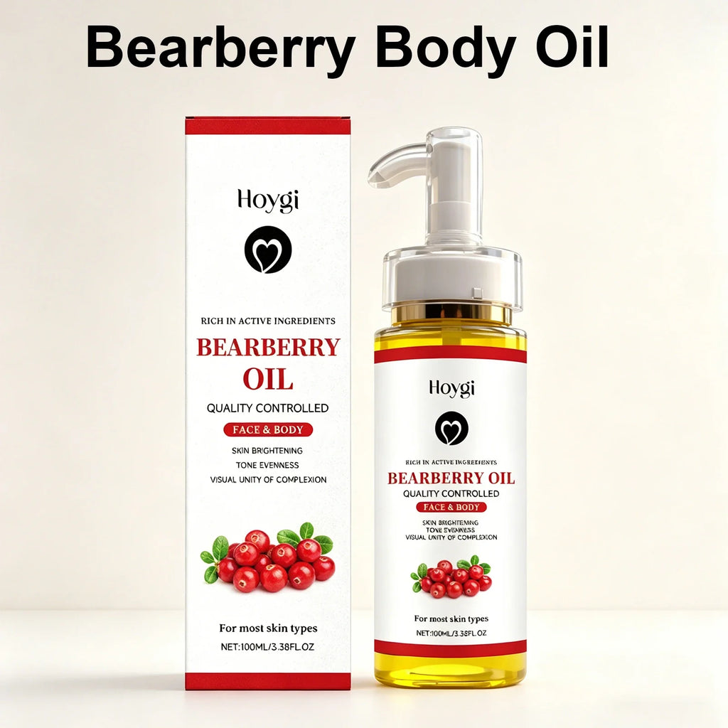Bearberry Body Oil – Arbutin Brightening, Firming & Hydrating
