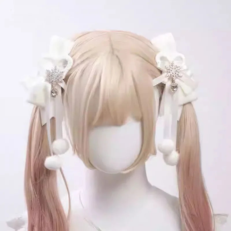 3D Snowflake Hair Clip – Cute Christmas Hairpin for Women