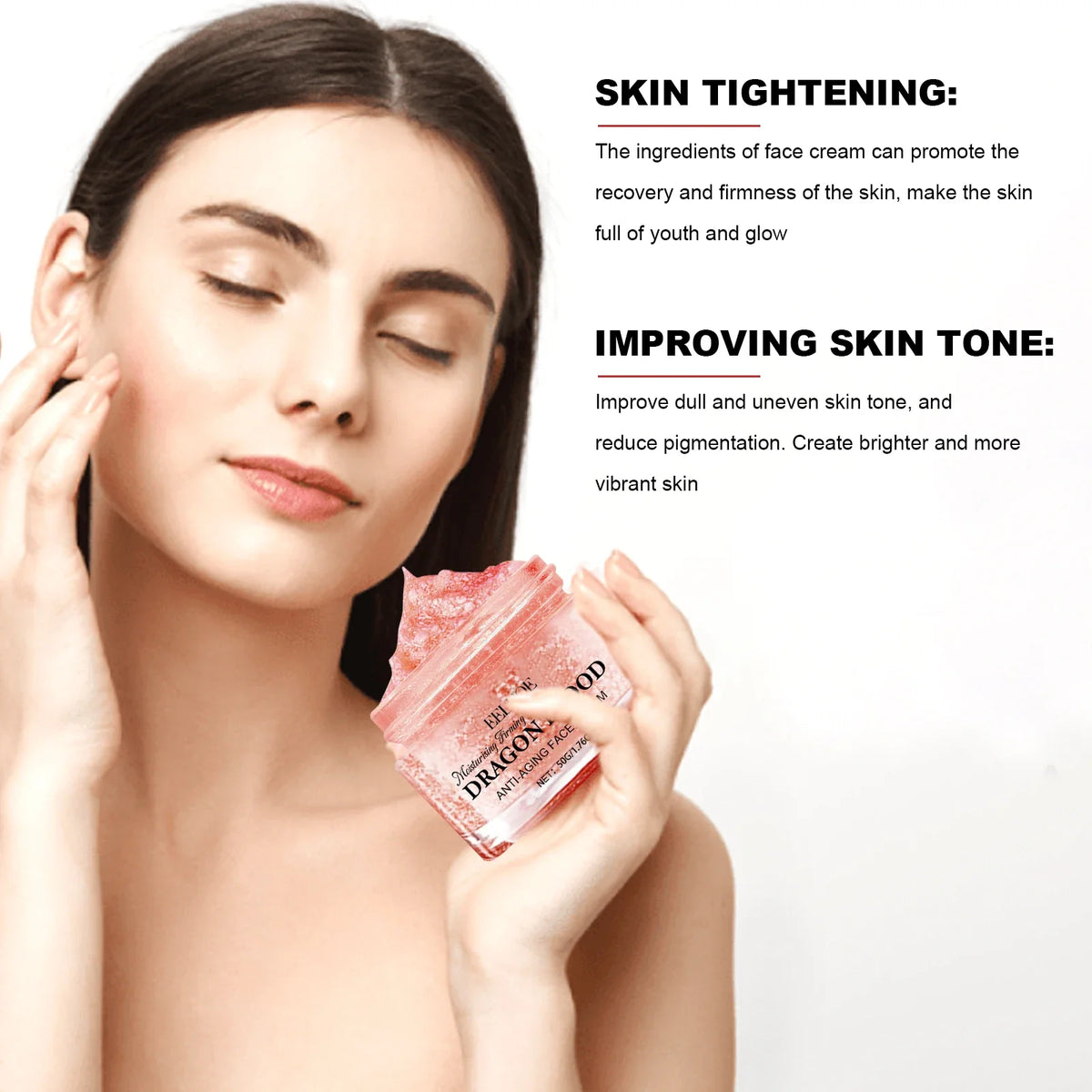 Eelhoe Dragon Blood Face Cream – Anti-Aging, Firming & Brightening