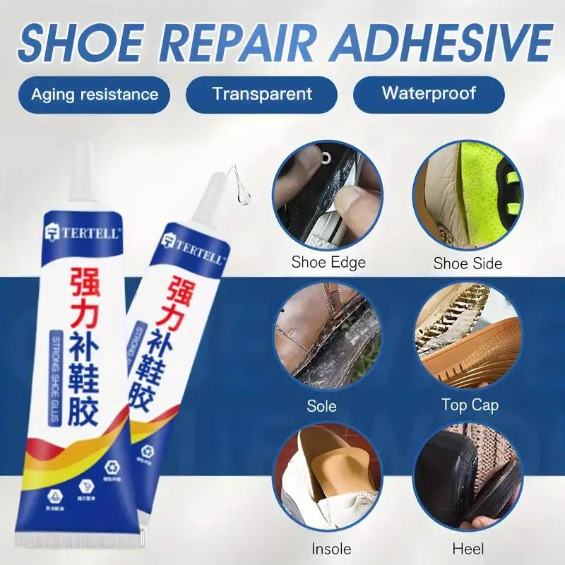 Professional Shoe Repair Glue 60ml – Strong Elastic Adhesive