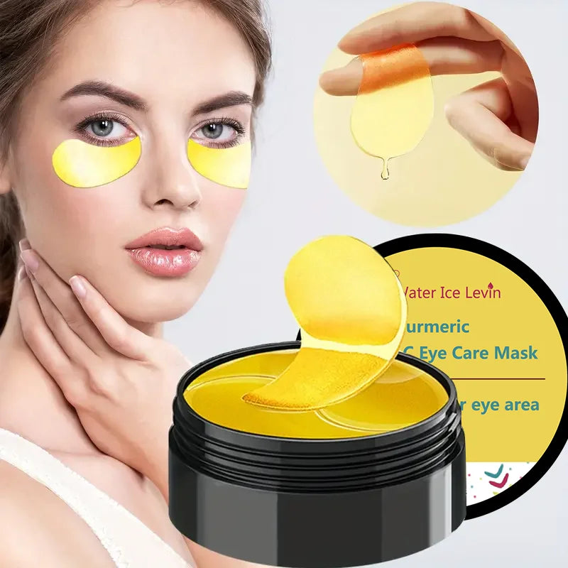Turmeric Vitamin C Eye Patches – Brighten & Firm Under Eyes