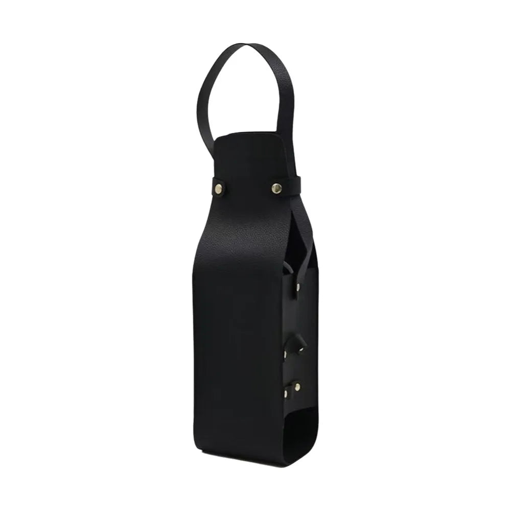 Waterproof PU Wine Tote Bag – Reusable Bottle Carrier Gift