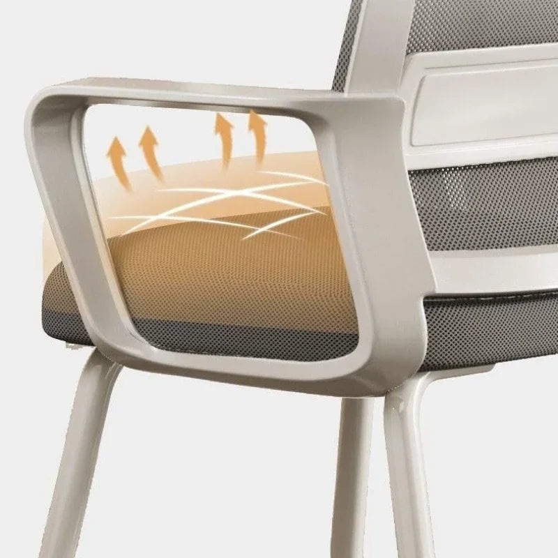 Ergonomic Cushioned Computer & Gamer Chair – Office Desk Seat