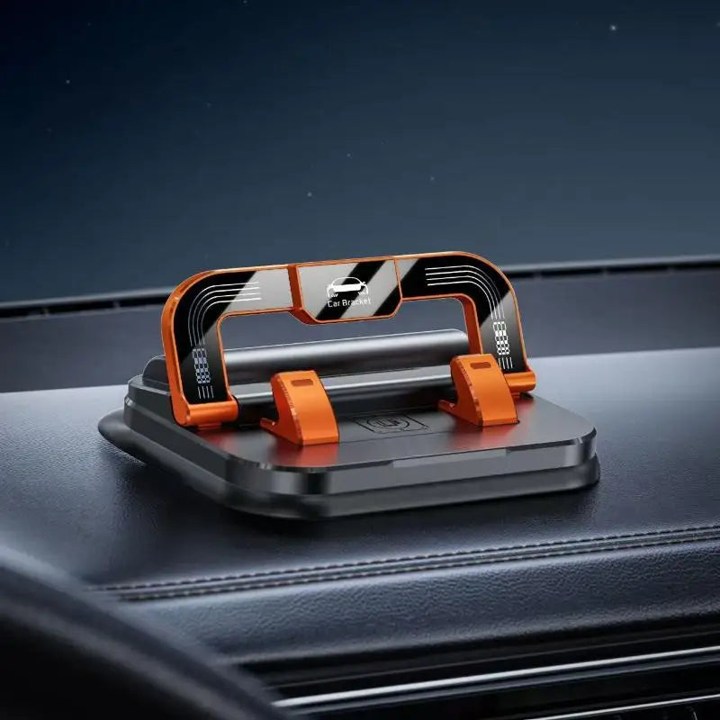 360° Car Phone Holder with Parking Number Plate Mount
