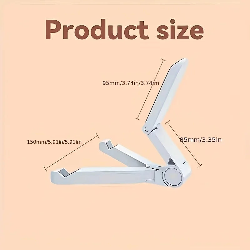 2-Pack Foldable Tablet & Phone Stand | Portable Desktop Holder