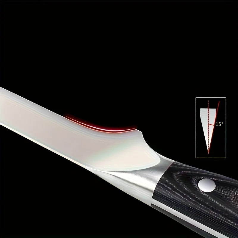 Sharp Stainless Steel Boning & Butcher Knife – Meat Splitting