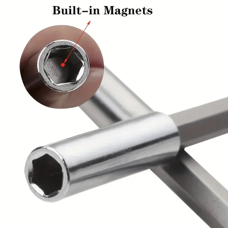 Magnetic Drill Bit Holder 1/4" Hex Extension Socket | Power Tool
