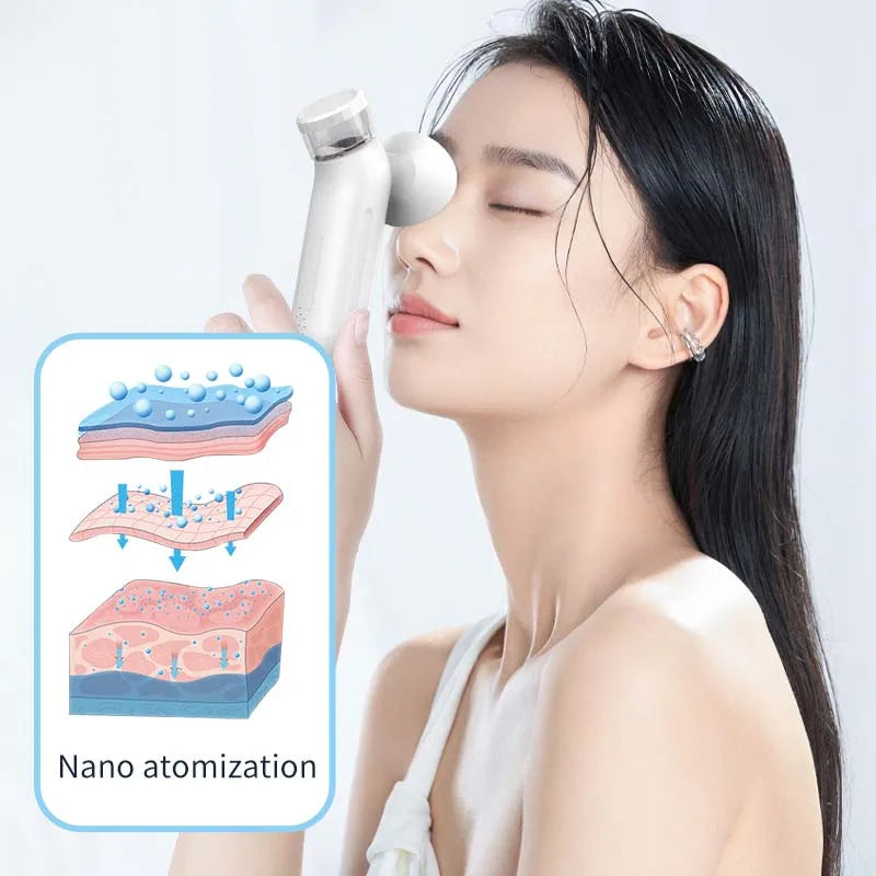Hot & Cold Eye Steamer Massager | Nano Mist Hydrator Mask