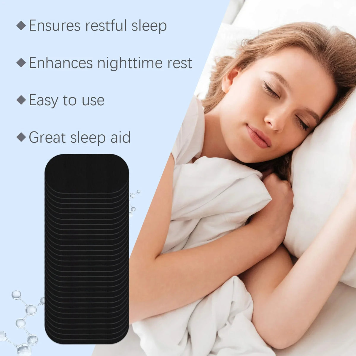 Ximonth Mouth Breathing Sleep Tape – 30 Pcs Night Patches