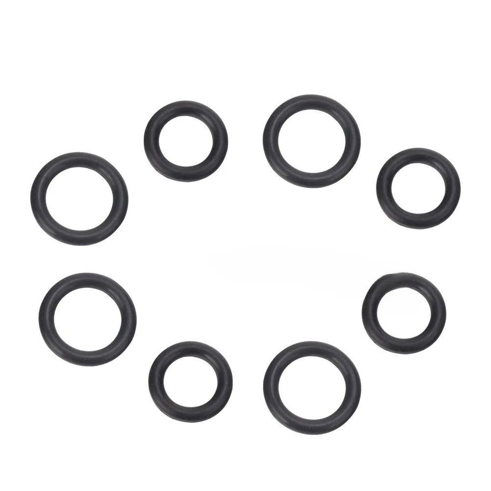 10-Pack Black FKM O-Rings – High-Temp Sealing Gasket Kit