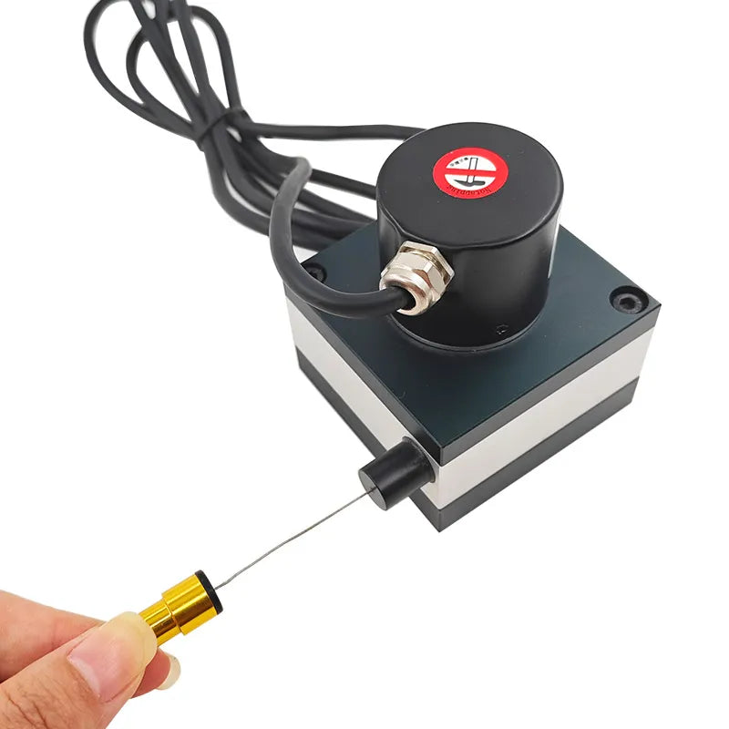 E38S Rope Pull Encoder 5-24V NPN 600/1000PPR Distance Sensor
