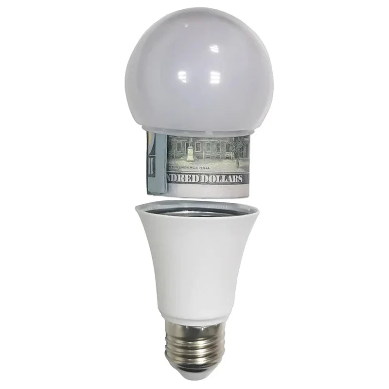 Light Bulb Diversion Safe – Hidden Secret Storage Container