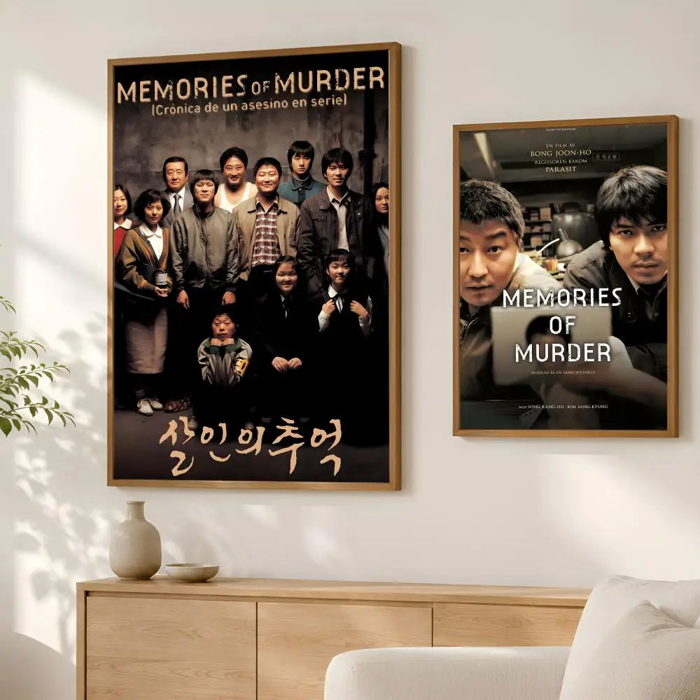 Memories of Murder Movie Poster – HD Self-Stick PVC Wall Art