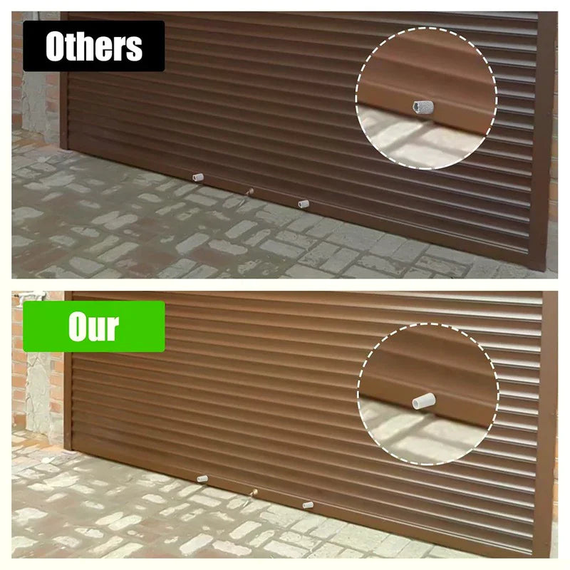 8-Pack White Plastic Roller Blind Stoppers | Window Shutter Parts