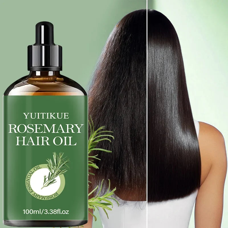 YUITIKUE Rosemary Essential Hair Oil – Smooth & Shiny 100ml