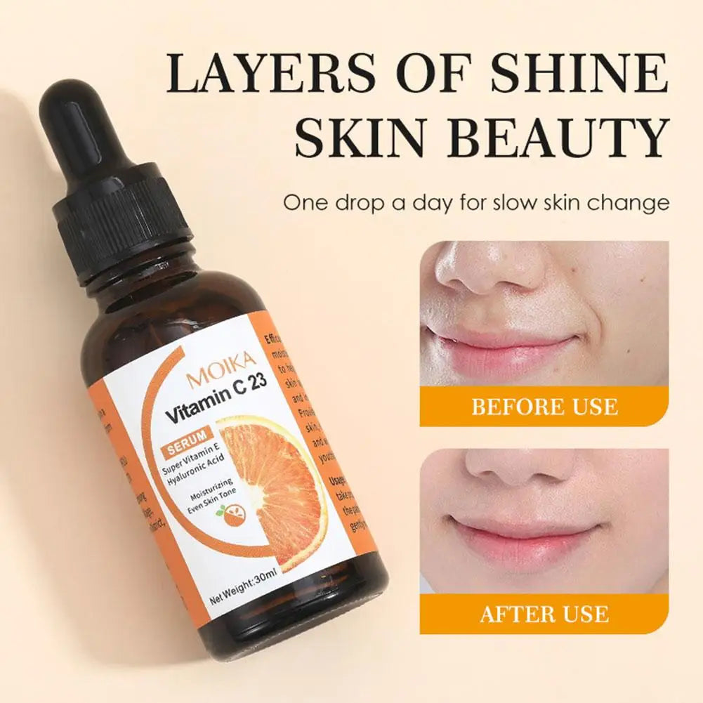 Vitamin C & Hyaluronic Acid Facial Serum – Brightening Essence