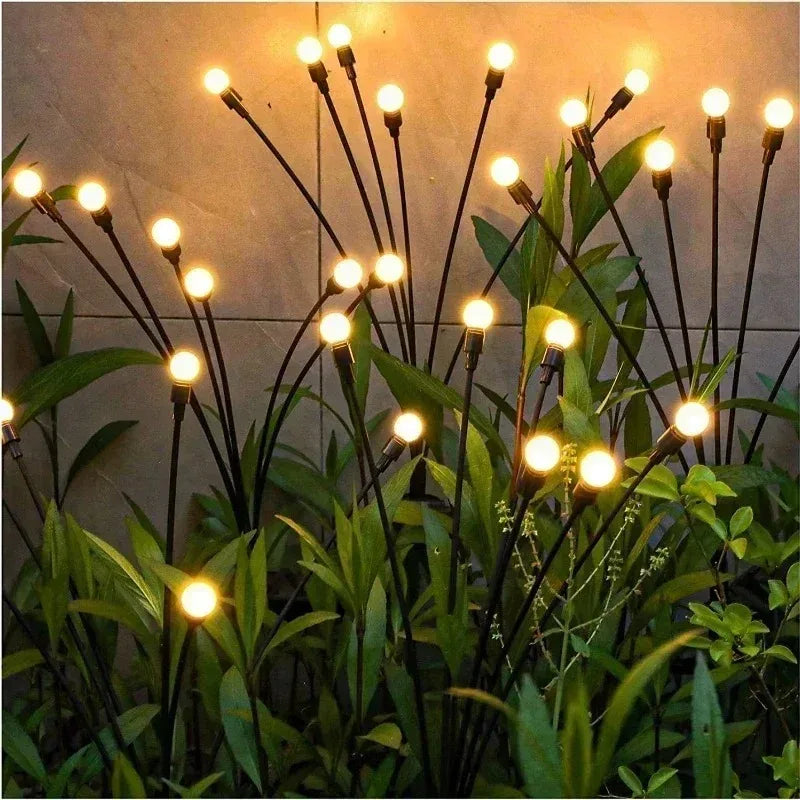 Solar Firefly String Lights – Outdoor Garden Lawn Stake Light