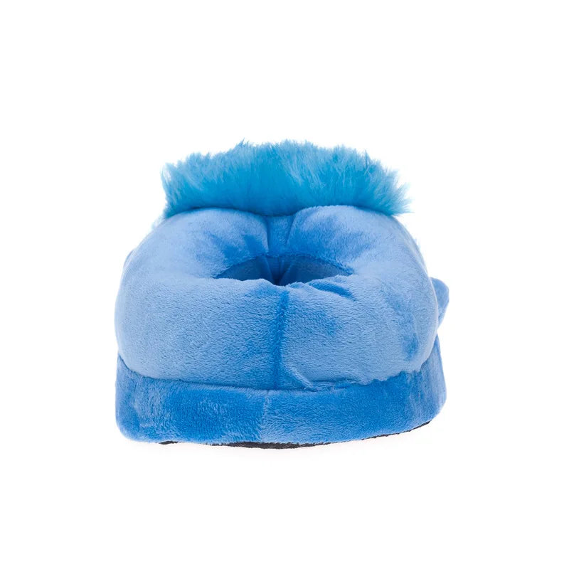 Chunky Faux Fur Paw Slippers – Unisex Novelty Indoor Shoes