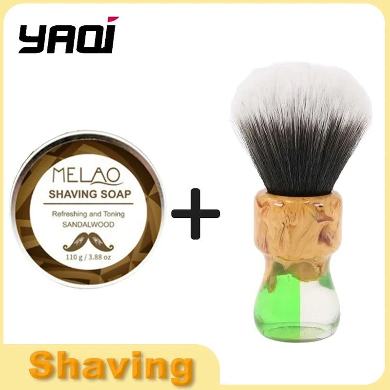 Yaqi Durability Goblin Synthetic Husky Knot Shaving Brush Sandalwood