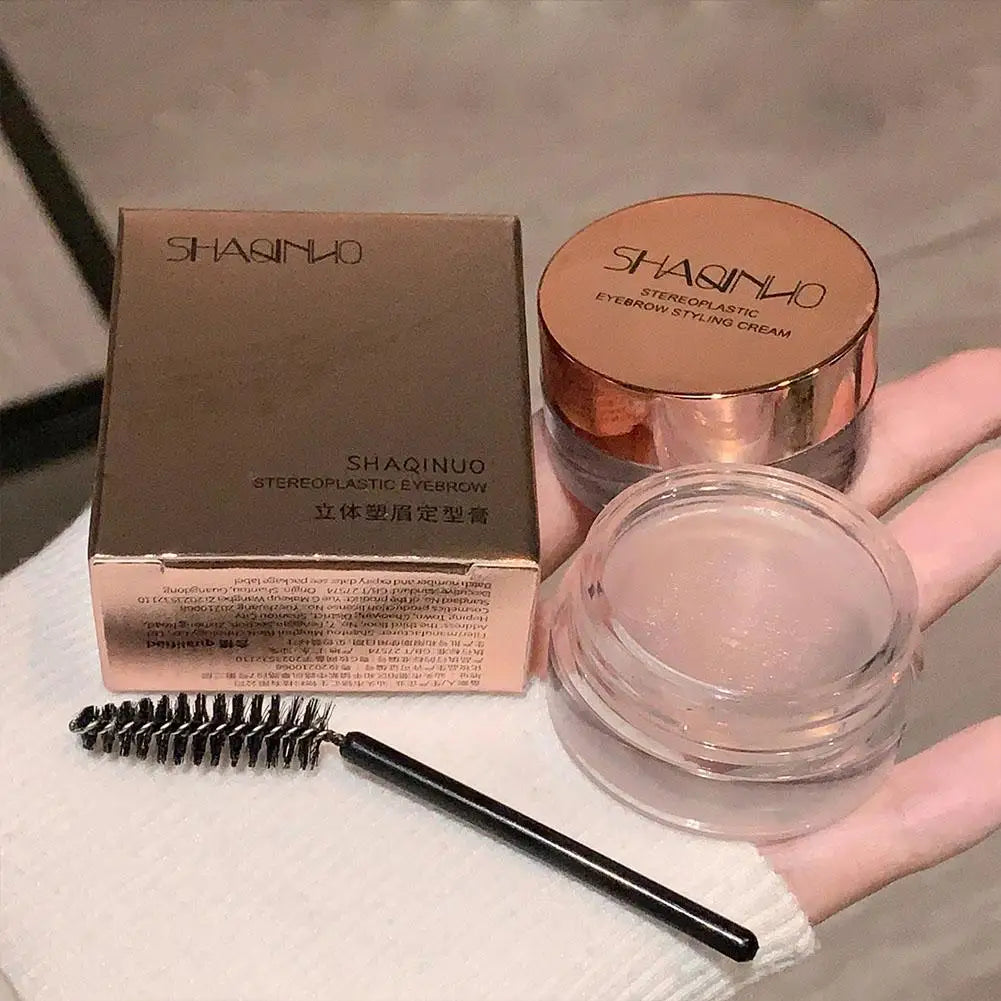 3D Eyebrow Styling Gel – Waterproof, Volumizing Brow Wax