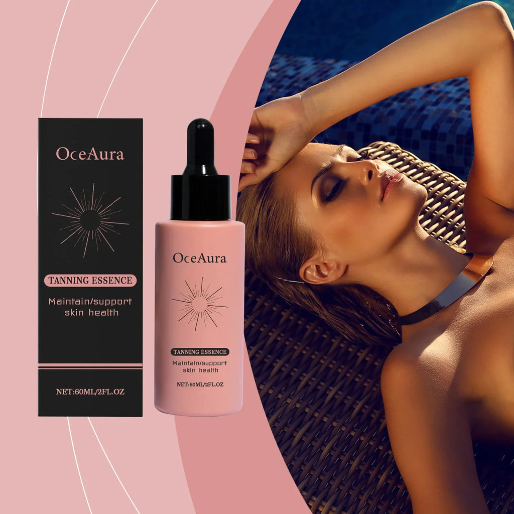 OceAura Self-Tanning Drops | Bronzing Glow & Hydrating Body Tan