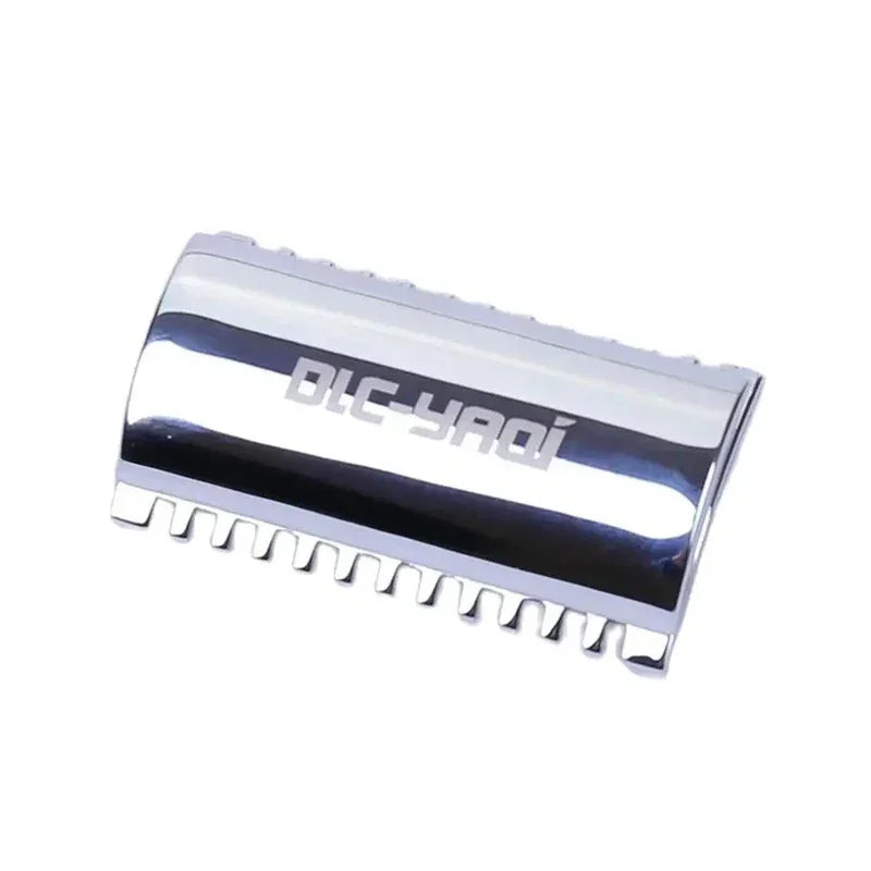 YAQI Chrome Open Comb Shaving Razor Head Mens