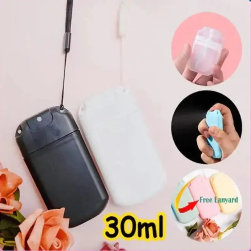 30ml Refillable Perfume Atomizer Spray Bottle with Lanyard