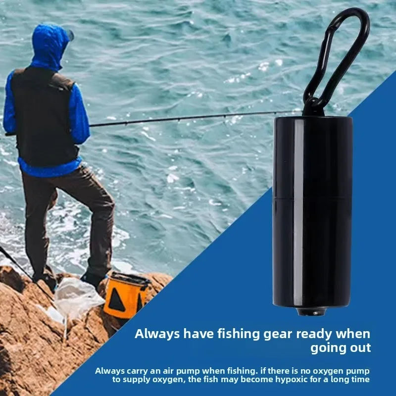 Mini USB Aquarium Air Pump – Silent Portable Fish Tank Oxygenator