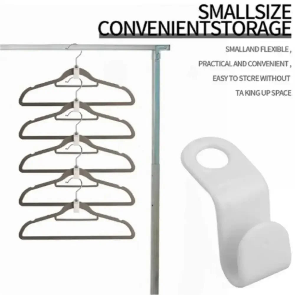 Closet Stacking Hanger Connector Hooks 10/20 Pcs – Space Saver